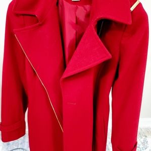 Red Michael Kors Jacket